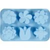 Creativ Company Moule Silicone Loisirs Créatifs - Fleurs - 6 Motifs
