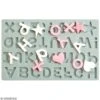 Moule Silicone Vaessen Creative - Alphabet