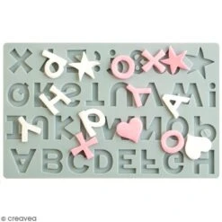 Moule Silicone Vaessen Creative - Alphabet