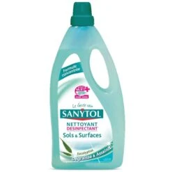 Nettoyant Désinfectant Sols & Surfaces Sanytol - Eucalyptus - 1 Litre