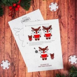 Noël Bricolage Jouet, Décoration, Animaux, Cadeau, Aimant De Feutre "cerf", Feutre, Ensemble Pour Cr -Promos Creavea Boutique noel bricolage jouet decoration animaux cadeau aimant de feutre cerf feutre ensemble pour cr p 5