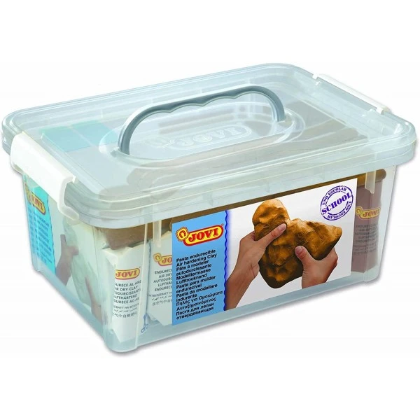 Pack De 7 Blocs De Pâte à Modeler Autodurcissante Jovi + Outils De Sculpture 1 Pack De 7 Blocs De Pâte à Modeler Autodurcissante Jovi + Outils De Sculpture