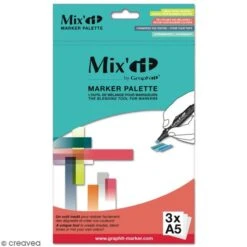Palette De Mélange Pour Marqueur à Alcool Mix'it X 3