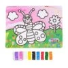Papillon Diy Kit, Maison Pour, Fresque Sable Peinture Par Numéros W Sable, Kid Art Projet, Peinture