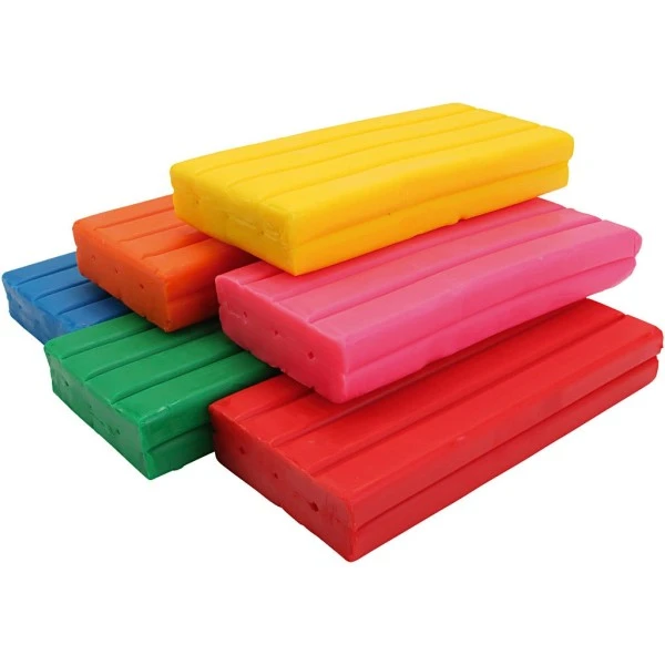 Creativ Company Pâte à Modeler Softy - Couleurs Assorties - 6x500 G 1 Creativ Company Pâte à Modeler Softy - Couleurs Assorties - 6x500 G