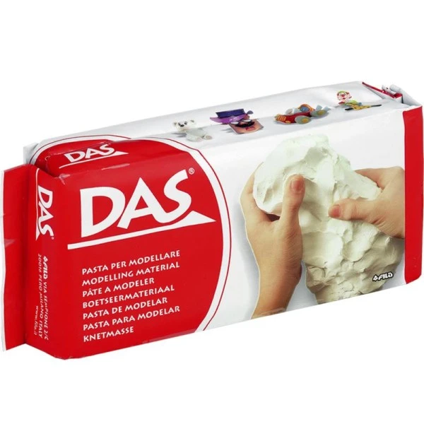 Pate Autodurcissante DAS Blanche 500g 1 Pate Autodurcissante DAS Blanche 500g