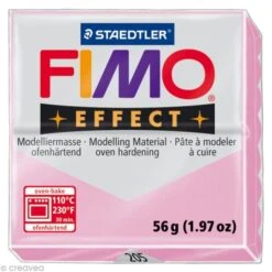 Pâte Fimo Effect Rose Pastel 205 - 56 Gr