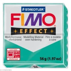 Pâte Fimo Effect Vert Translucide 504 - 56 Gr