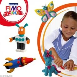 Pâte Fimo Kids Rouge 2 - 42 Gr 3 Pâte Fimo Kids Rouge 2 - 42 Gr -Promos Creavea Boutique pate fimo kids rouge 2 42 gr p 2