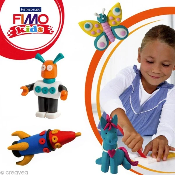 Pâte Fimo Kids Rouge 2 - 42 Gr 2 Pâte Fimo Kids Rouge 2 - 42 Gr – Image 2