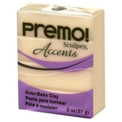Pâte Sculpey Premo Accent Blanc Tranlucide - 57g