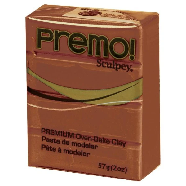 Pâte Sculpey Premo Accent Bronze - 57g 1 Pâte Sculpey Premo Accent Bronze - 57g
