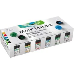 Peinture à Marbrer "Magic Marble"- Couleurs De Base - C. Kreul