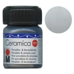 Marabu Peinture Ceramica Argent Métallisé 15 Ml