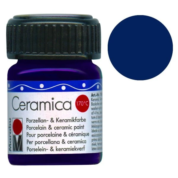 Marabu Peinture Ceramica Bleu Moyen 15 Ml 1 Marabu Peinture Ceramica Bleu Moyen 15 Ml