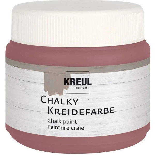 Peinture Craie "Chalky" - 150 Ml - Marsala Rouge - C. Kreul 1 Peinture Craie "Chalky" - 150 Ml - Marsala Rouge - C. Kreul