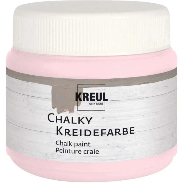 Peinture Craie "Chalky" - 150 Ml - Mlle Rosé - C. Kreul 1 Peinture Craie "Chalky" - 150 Ml - Mlle Rosé - C. Kreul