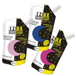 Peinture Izink Diamond Glow - 60 Ml - Plusieurs Coloris Disponibles