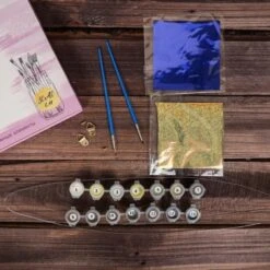 Peinture Par Numéro Kit Avec 3D éléments "cat Look" 30x40 Cm, Paintworks, Toile, Et Brosses, Pour, M -Promos Creavea Boutique peinture par numero kit avec 3d elements cat look 30x40 cm paintworks toile et brosses pour m p 5