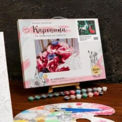 Peinture Par Numéros Sur Toile Avec Sous-cadre, Kits, Pour, Art Mural," Fille Avec Une Licorne "30 × -Promos Creavea Boutique peinture par numeros sur toile avec sous cadre kits pour art mural fille avec une licorne 30 p 3