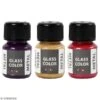 Creativ Company Peinture Sur Verre A-Color Glass - Plusieurs Coloris à Effet Métallisé - 35 Ml