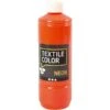 Creativ Company Peinture Textile Fluo 500 Ml - Orange Néon