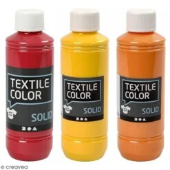 Creativ Company Peinture Textile - Opaque - Différentes Couleurs - 250 Ml