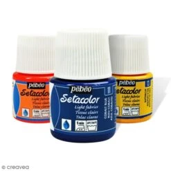 Pebeo Peinture Tissu Setacolor Pébéo - Tissus Clairs - 45 Ml