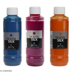 Creativ Company Peinture Tissu Textil Silk - Plusieurs Coloris - 250 Ml
