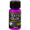 Creativ Company Peinture Tissu Textile Color Neon - Violet Fluo - 50 Ml