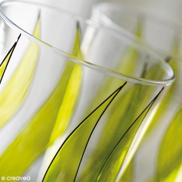 Pebeo Peinture Vitrail Transparente - 45 Ml 4 Pebeo Peinture Vitrail Transparente - 45 Ml – Image 4