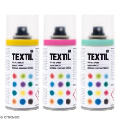 Peintures En Bombe Pour Tissus - 150 Ml