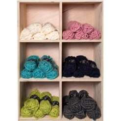 Creativ Company Pelote De Laine Acrylique Xl Manga, L: 17 M, Présentoir Pas Inclu, 30Boules