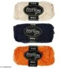Creativ Company Pelote De Laine Nice Maxi Cotton - Différents Coloris - 50 Gr - 80 M