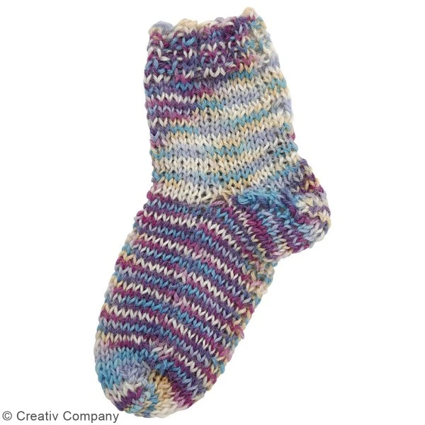 Creativ Company Pelote De Laine Pour Chaussette - 50 G 2 Creativ Company Pelote De Laine Pour Chaussette - 50 G – Image 2