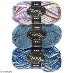 Creativ Company Pelote De Laine Pour Chaussette - 50 G