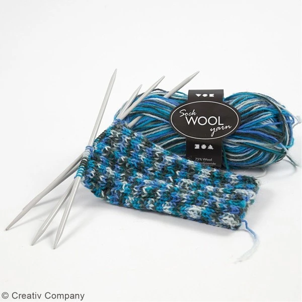 Creativ Company Pelote De Laine Pour Chaussette - 50 G 3 Creativ Company Pelote De Laine Pour Chaussette - 50 G – Image 3