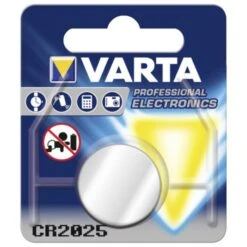 Varta Pile Bouton Lithium Electronics CR2025, 3 Volt