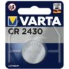 Varta Pile Bouton Lithium ''Electronics'' CR2430, 3,0 Volt