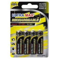 Pile Rechargeable Aa Lr6 X4 - Ultra Max