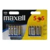 Piles Alkaline Aaa Lr03 5+5 - Maxell