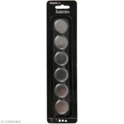 Creativ Company Piles CR2032 - 3V - 6 Pcs
