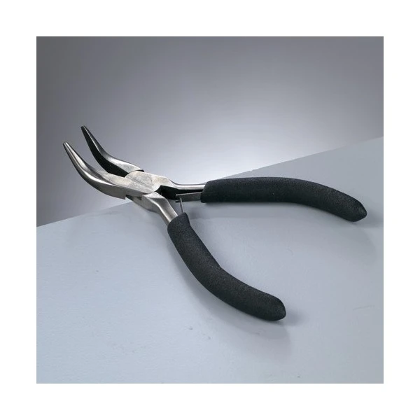 Pince à Bec Courbé De Maintien, 12 Cm, Pour Bijoux 2 Pince à Bec Courbé De Maintien, 12 Cm, Pour Bijoux – Image 2