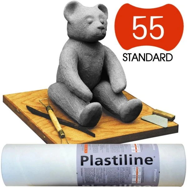 Plastiline Pâte à Modeler De Précision 1 Kg Dureté 55 Gris 1 Plastiline Pâte à Modeler De Précision 1 Kg Dureté 55 Gris
