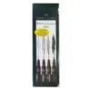 Faber-Castell Pochette 4 Feutres Pitt Sépia S/F/M/B