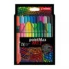 Pochette De 24 Feutres PointMax STABILO ARTY - Pointe Moyenne - Assortiment