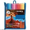 Pochette De Stylo Feutres LYRA Graduate - Pointe Fine - 24 Couleurs