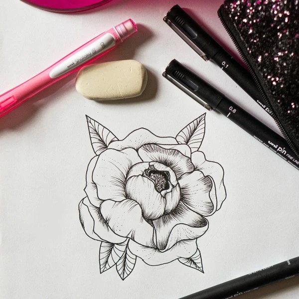 Uni Pochette Feutres D'écriture Et De Dessin - Pointes Calibrées Et Biseautées - Noir - 5 Pcs 3 Uni Pochette Feutres D'écriture Et De Dessin - Pointes Calibrées Et Biseautées - Noir - 5 Pcs – Image 3