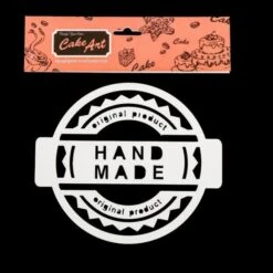 Pochoir En Plastique Rond "fait à La Main" D = 14 Cm, Police, Fichier Coupé, Artisanat, Décoration M -Promos Creavea Boutique pochoir en plastique rond fait a la main d 14 cm police fichier coupe artisanat decoration m p 4