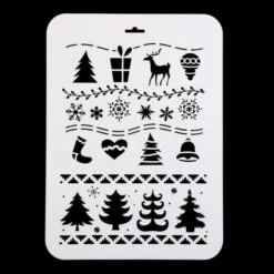 Pochoir En Plastique "Scandinave" 22x31 Cm, Artisanat, Décoration Murale De La Maison Peinture En Pl -Promos Creavea Boutique pochoir en plastique scandinave 22x31 cm artisanat decoration murale de la maison peinture en pl p 2